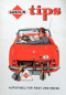 Preview: Gasolin Tips "Autofibel fuer Rast und Reise" Gasstation-Handbook 1963 (10441)